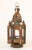 Handcrafted Moroccan Tole and Glass Lantern, Moorish Style, 1960 For Sale - Image 10 of 17