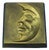 20th Century Man on Moon Gilded Bronze Sculpture of a Crescent Moon by ZEV / Daniel Albert Harris, USA, 1950s For Sale