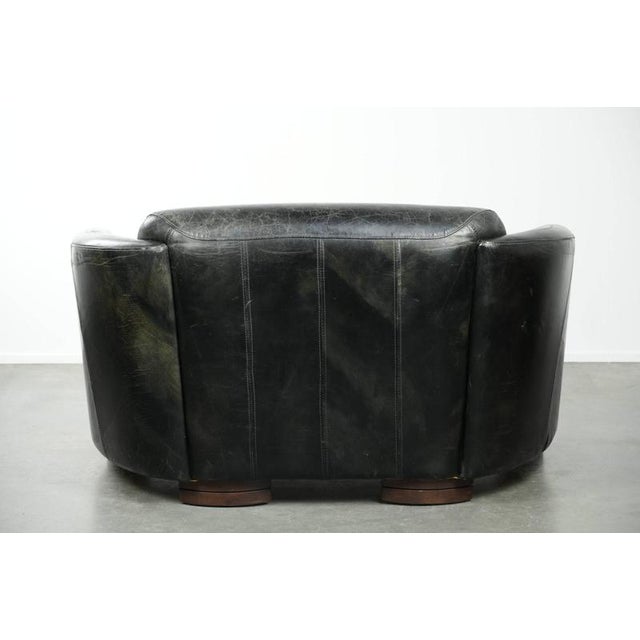 Cowhide Leather 2-Seater Sofa from Aviator For Sale - Image 3 of 14