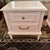 Faux Bamboo Nighstands / Bedside Tables - A Pink Pair For Sale - Image 12 of 13