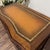 Vintage Mahogany Serpentine Chest W/ Leather Top For Sale - Image 4 of 10