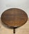 Neoclassical Revival Round Walnut Side Table, 1920s For Sale - Image 11 of 15