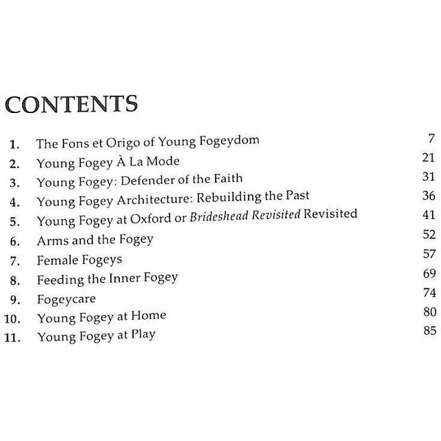 Traditional "The Young Fogey Handbook a Guide to Backward Mobility" Book 1985 Lowry, Suzanne For Sale - Image 3 of 11