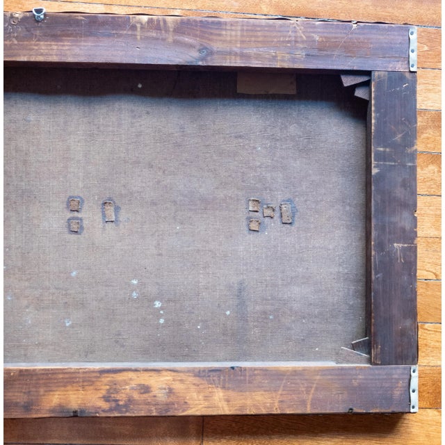 19th Century Italian Landscape Painting of Roman Aqueduct Ruins After Corrodi For Sale - Image 16 of 16