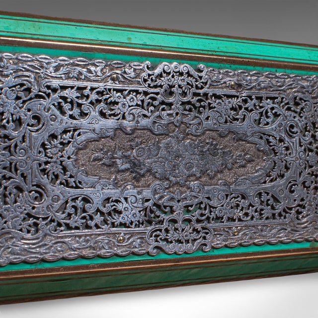 Small Antique Keepsake Box, English, Silver Plate, Trinket Case, Edwardian, 1910 For Sale - Image 10 of 12