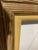 2000 - 2009 Vintage Wood Frame With Gold Leaf Edge Detail For Sale - Image 5 of 8