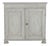 Antique Danish Baroque Storage Cabinet with Light Grey Paint, 1900s For Sale