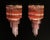 Venetian Murano Glass Wall Sconces, 1980s, Set of 2 For Sale - Image 4 of 7