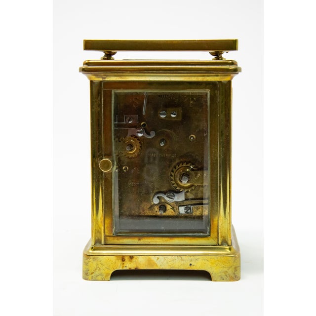 J. E.Caldwell & Co. Brass Carriage Clock For Sale In Nashville - Image 6 of 11