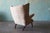 Wood 1950s Hans J. Wegner Papa Bear Ap19 Chair and Ottoman Teak and Boucle For Sale - Image 7 of 15