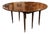Louis XVI Dining Table in Cuban Mahogany with 5 Modern White Wood Extensions, 19th-Century For Sale
