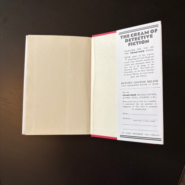 Murder on the Orient Express Agatha Christie Poirot Facsimile Hardcover Book For Sale - Image 4 of 17