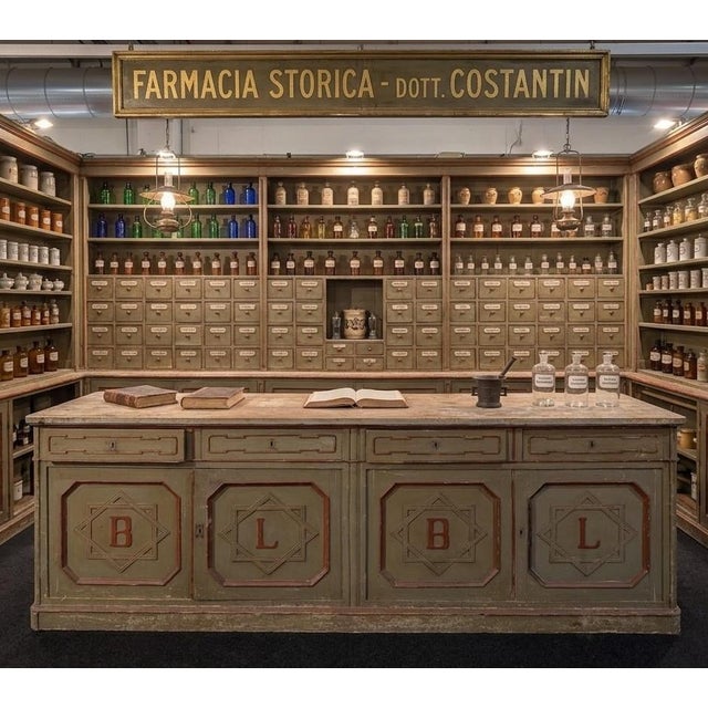 Are you looking for a piece that's more than just a piece of furniture, but a true historical narrative? This late 19th-...