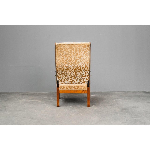 Biedermeier Wing Chair For Sale - Image 6 of 18