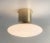 Not Yet Made - Made To Order 21st Century Uno Polished Brass and Glossy White Murano Flush Mount by Fabio LTD For Sale - Image 5 of 8