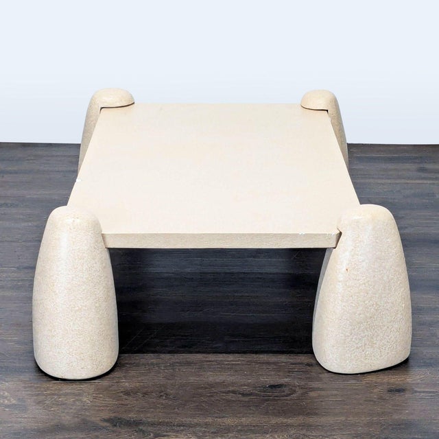 2010s Lulu and Georgia Quarry Coffee Table For Sale - Image 5 of 10