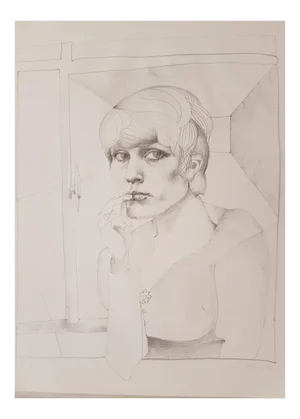 Portrait of woman 1971