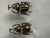 Pair of Vintage Victorian Revival Solid Brass Beetle Cabinet Knobs Hardware For Sale In Houston - Image 6 of 12