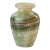 Vintage Green Onyx Polished Stone Bud Vase For Sale