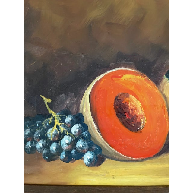 Early 20th Century Original Rustic Spanish Still- Tablescape Painting Signed Bryan For Sale - Image 9 of 10