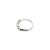 Platinum East-West Bezel Set Marquise Diamond Wedding Band - Size 6.25 For Sale - Image 4 of 6
