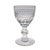 Elegant set of six vintage Saint-Louis Trianon cordial liqueur glasses that bring the clarity, weight, and craftsmanship...