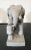 White C 1930s Hand Carved Stone Elephants - a Pair For Sale - Image 8 of 12