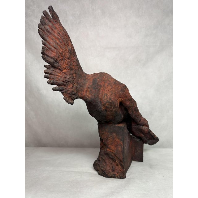 Impressive bronze sculpture of a Birdman by Amancio González. Signed and limited edition 4/15. Dated 1998. Dimensions:...