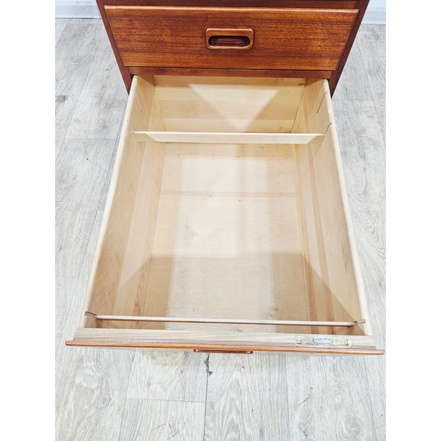 Vintage Teak Container by Niels Jonsson for Hugo Troeds, 1960s For Sale - Image 11 of 16