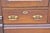Antique Eastlake Victorian Walnut Wavy Glass Triple Bookcase Display Cabinet For Sale - Image 12 of 13