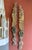 18th Century Antique Italian Polychrome Painted Handcarved Pilaster Friezes, Set of 2 For Sale - Image 6 of 18