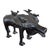 1960s Benin Artist, Water Buffalo with Ox-Pecker Birds, 1960s, Bronze Sculpture For Sale - Image 5 of 6