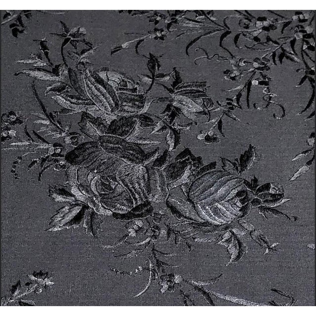 Antique Flaminco Fringed Piano Shawl Midnight Black - Outstanding For Sale In Las Vegas - Image 6 of 9