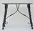 19th Century Spanish Walnut Iron Console Table For Sale - Image 4 of 10