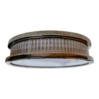 Chisholm Passage Round Flush Mount by Urban Electric Co For Sale