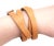Hermes Palladium H Belt Leather Wrap Bracelet * Marked Hermes * Marked H in square ( The stamp was getting faded out due...