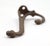 Antique Brass Acorn Double Arm Wall Hook For Sale - Image 4 of 5