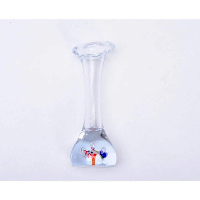 1980s Glass Bone Series Vase by Per Lütken for Holmegaard, 1980s For Sale - Image 5 of 5