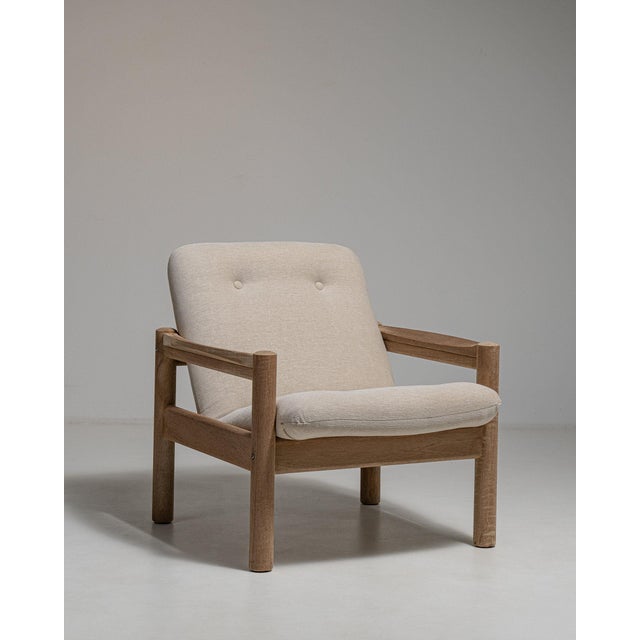 19th Century France Cream Wood Armchair For Sale In Greensboro - Image 6 of 11