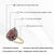 Retro Style 18k Yellow Gold 1.77ct Rubelite & Blue Sapphire Halo Ring Size 4 For Sale - Image 12 of 17