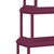 This is a made to order item with a 8-10 week lead time. The color is Benjamin Moore Grape Juice. A stately etagere of 5...