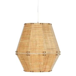 Facet "Pear" Hanging Lamp From Hip Haven Contemporary Mid Century Modern Style