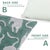 Fabdivine Handmade Block Print Thick Cotton White Throw Pillow Covers 20x20inches-Mushak Raaj Design For Sale - Image 4 of 9