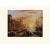 A stunning vintage First Edition offset lithograph after "Seaport at Sunset" painting by Claude Lorrain. Printed on one...