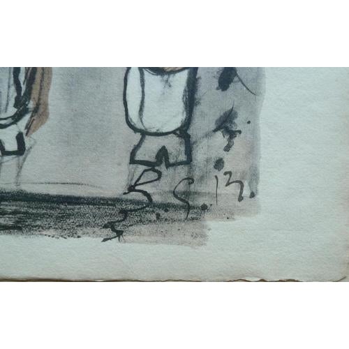 Modern Georges Braque, Bullfighter, Lithograph For Sale - Image 3 of 4