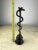 Bronze and Marble Staff of Aesculapius, France, 1990s For Sale - Image 4 of 7