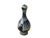 Ceramic 6" Oriental Blue White Scenery Graphic Small Porcelain Art Vase For Sale - Image 7 of 9