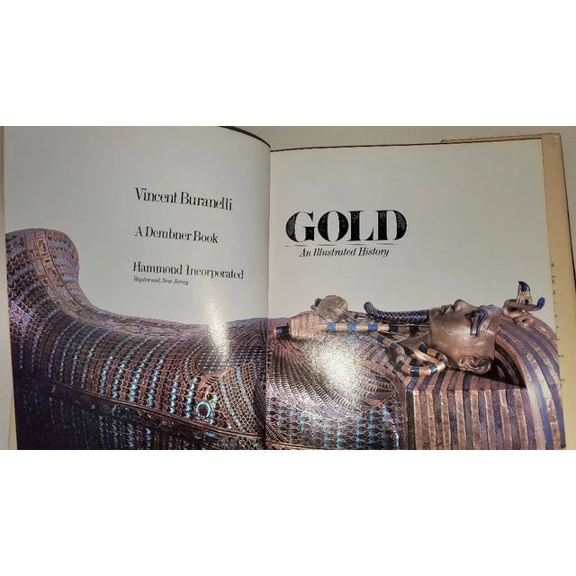 1970s Gold an Illustrated History, Vintage Coffee Table Book For Sale - Image 5 of 10