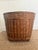 X Large Vintage Wicker Basket For Sale In Miami - Image 6 of 7