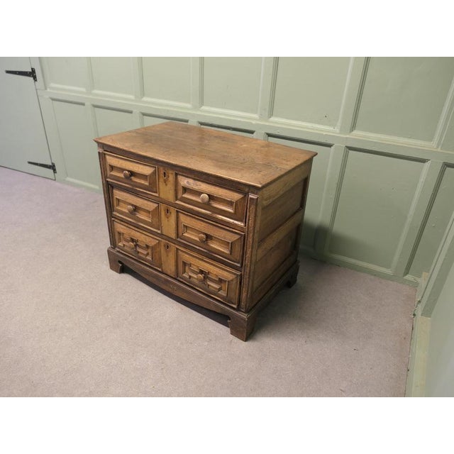Antique Chest of Drawers in Oak, 1600s For Sale - Image 6 of 8